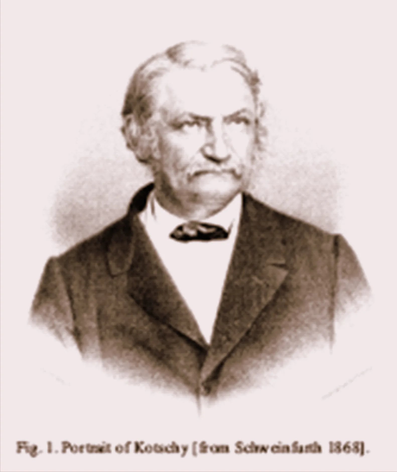 Portrait of Theodor Kotschy (1813–1866) – memorial page