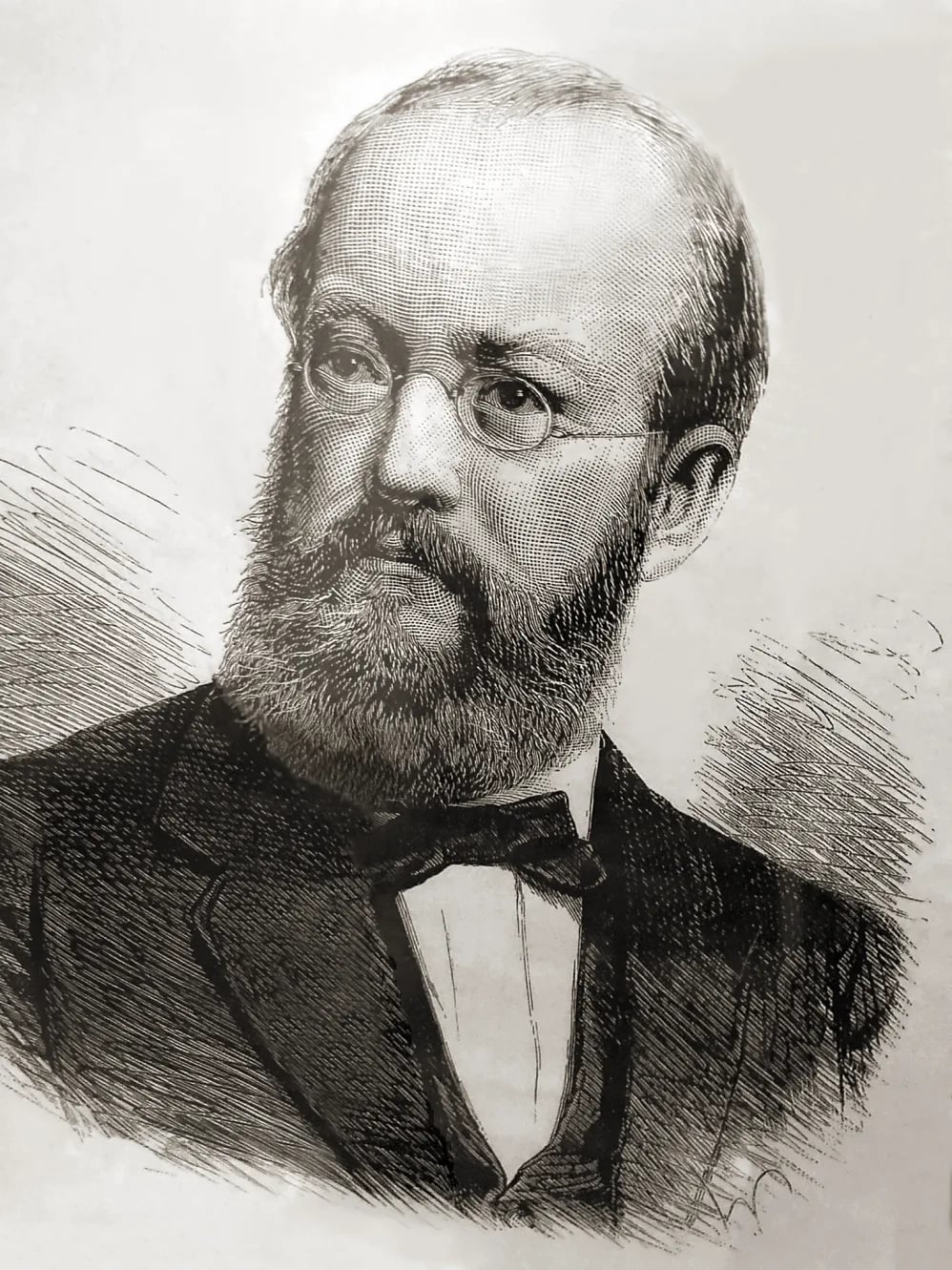 Porträt von Franz August Schenk von Stauffenberg (1834–1901) – Gedenkseite