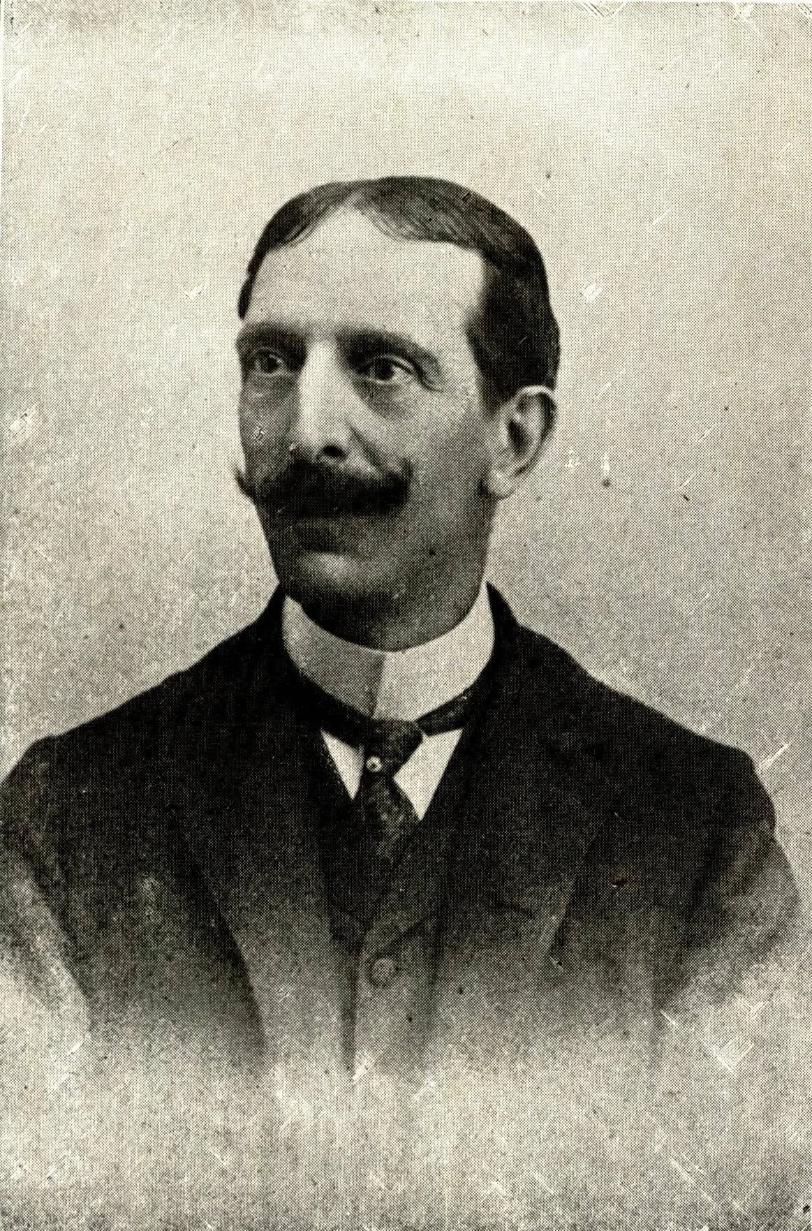 Porträt von Rafael Jiménez de la Serna y Negro (1857–1910) – Gedenkseite