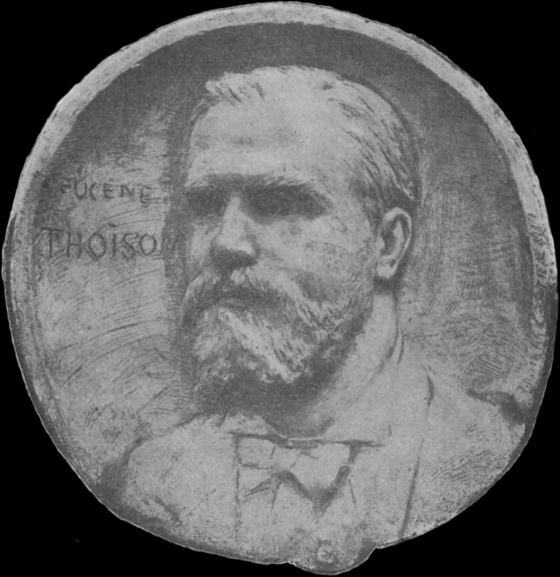 Portrait of Eugène Thoison (1846–1910) – memorial page