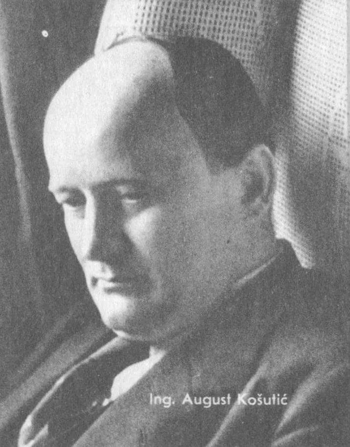 Portrait of August Košutić (1893–1964) – memorial page