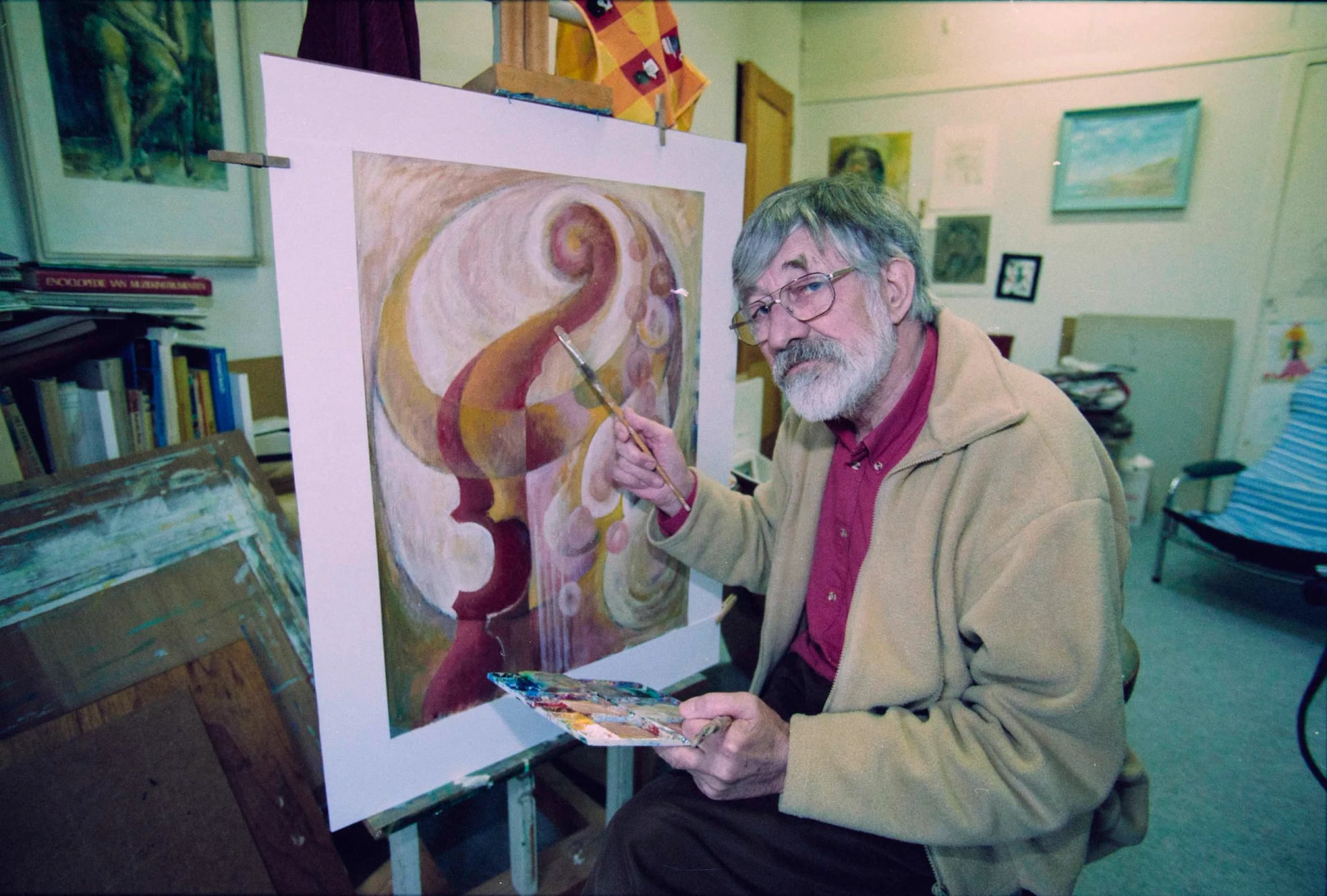 Portrait of Cor van der Duin (1930–2009) – memorial page