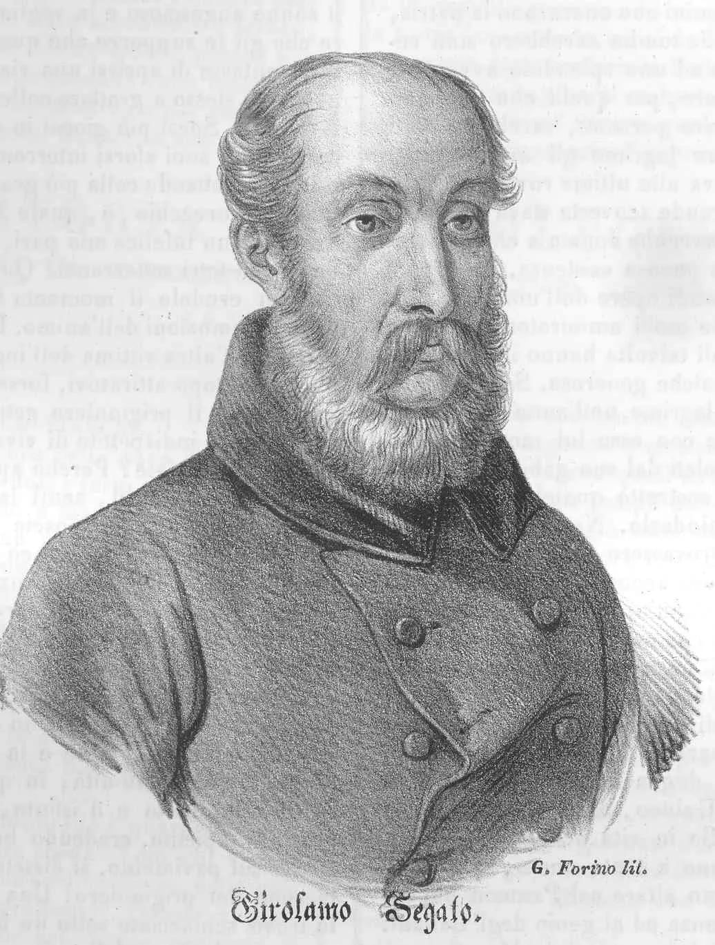 Portrait of Girolamo Segato (1792–1836) – memorial page
