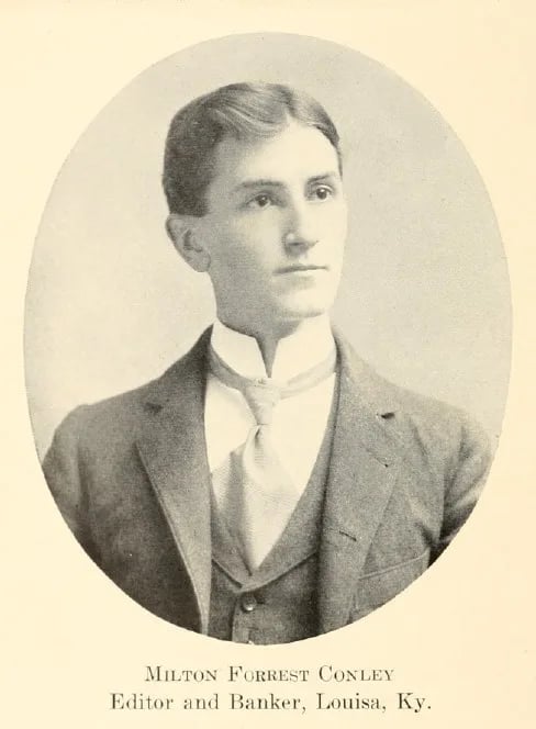 Portrait of Milton Forrest Conley (1868–1940) – memorial page
