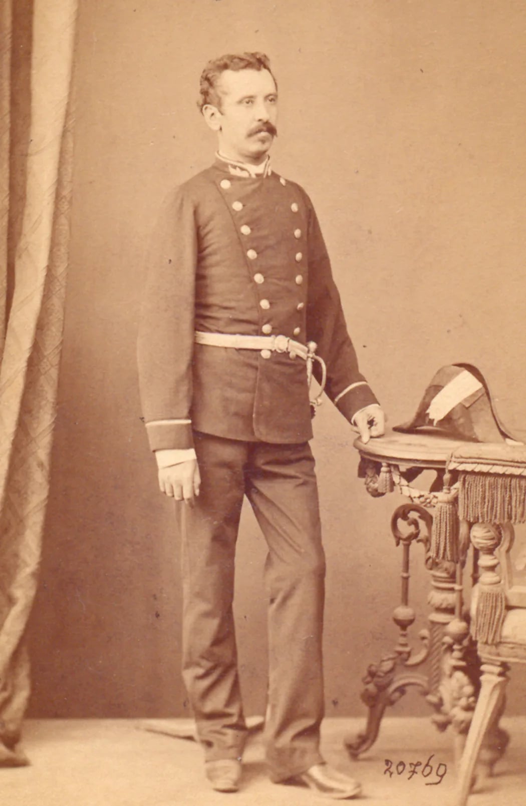 Portrait of Lucjan Ritter von Bylczyński (1827–1866) – memorial page