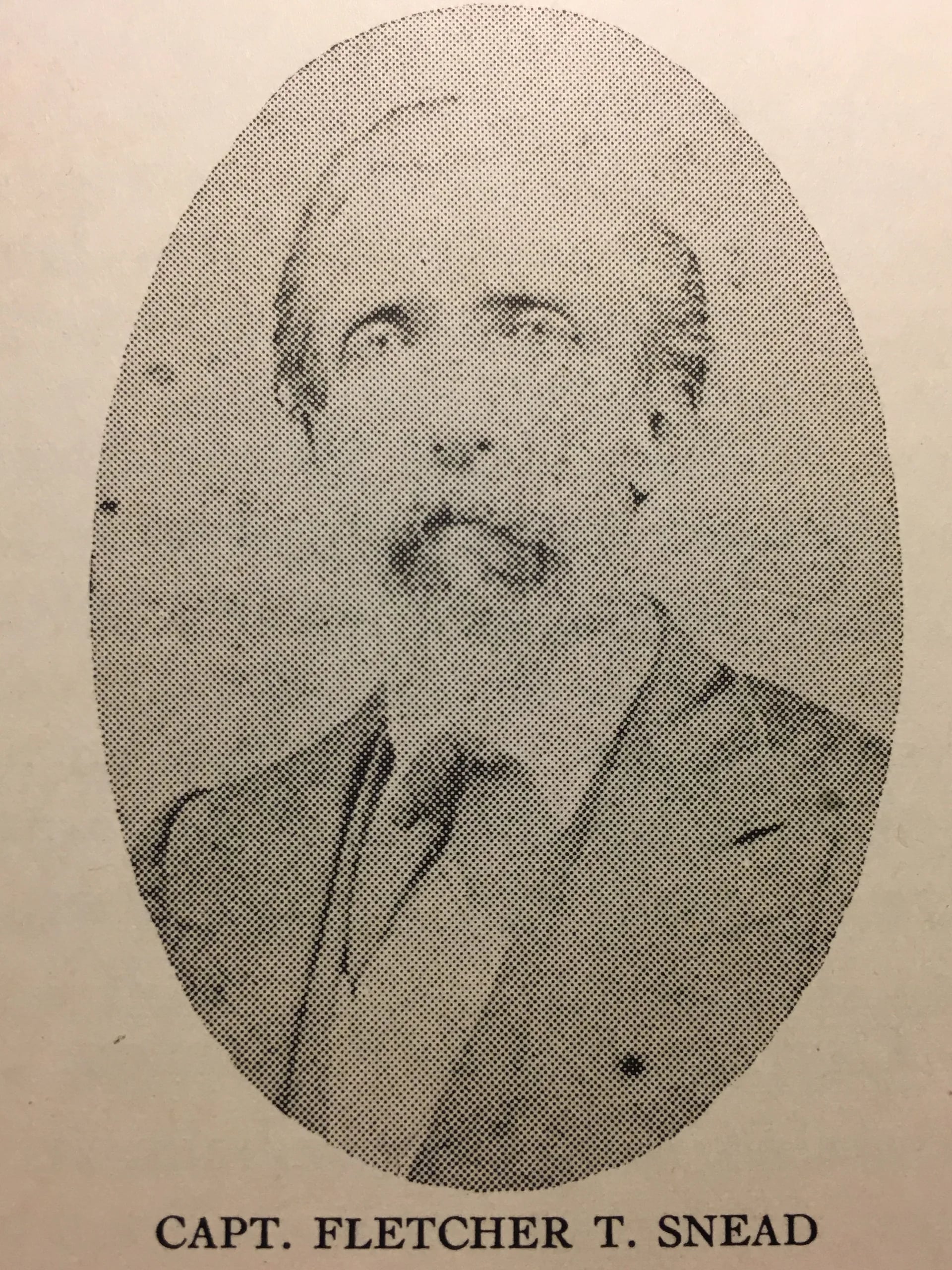 Porträt von Fletcher Tillman Snead (1829–1891) – Gedenkseite
