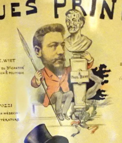 Portrait of Eugène Wiet (1828–1897) – memorial page
