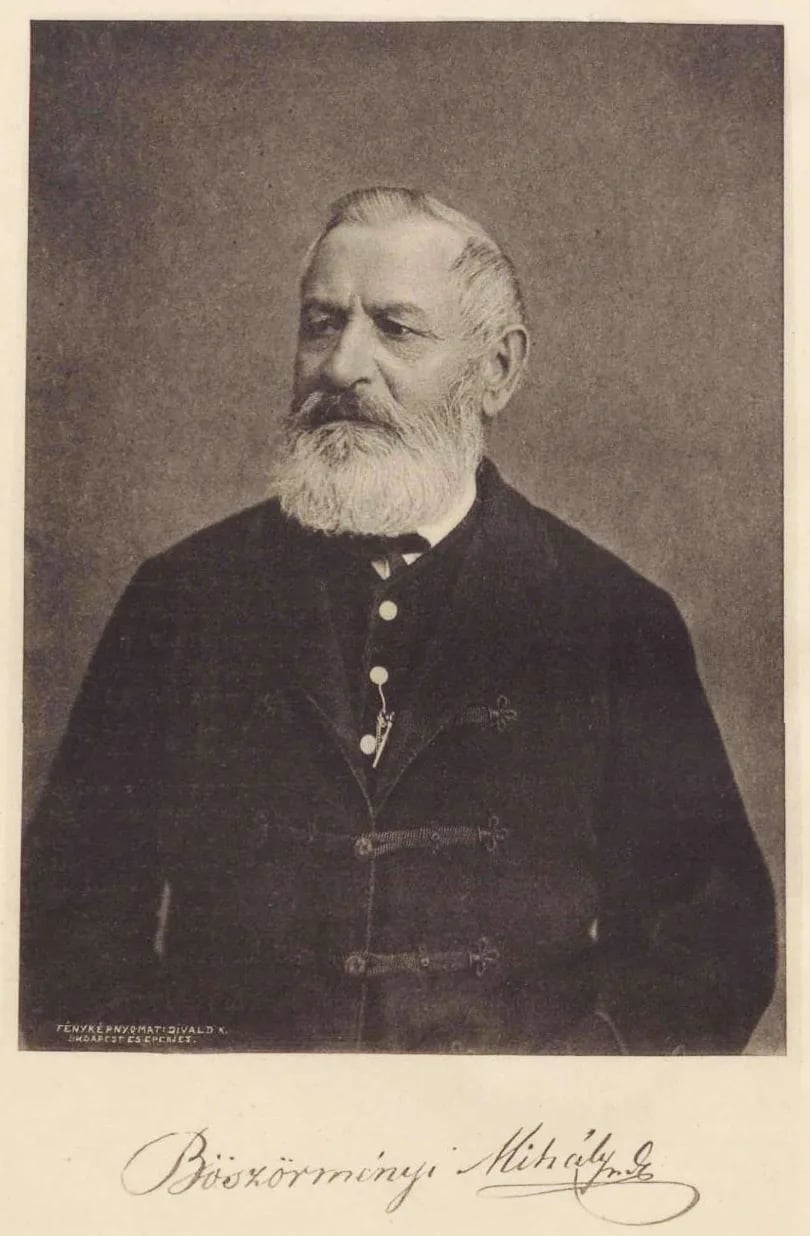 Portrait of Mihály Böszörményi (1818–1904) – memorial page