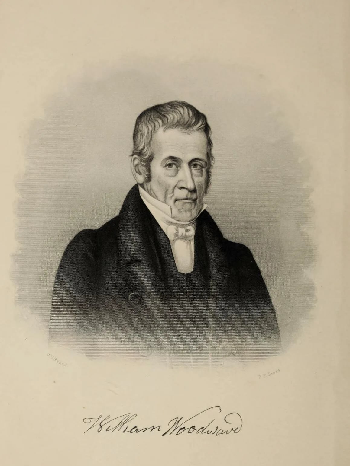 Porträt von William Woodward (1763–1833) – Gedenkseite