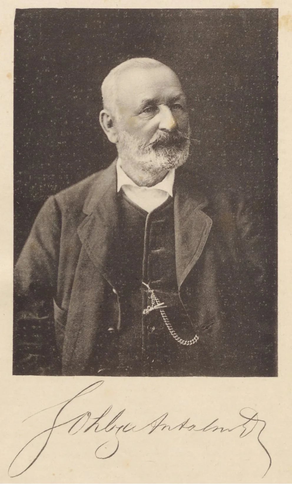 Porträt von Antal Sohlya (1821–1902) – Gedenkseite