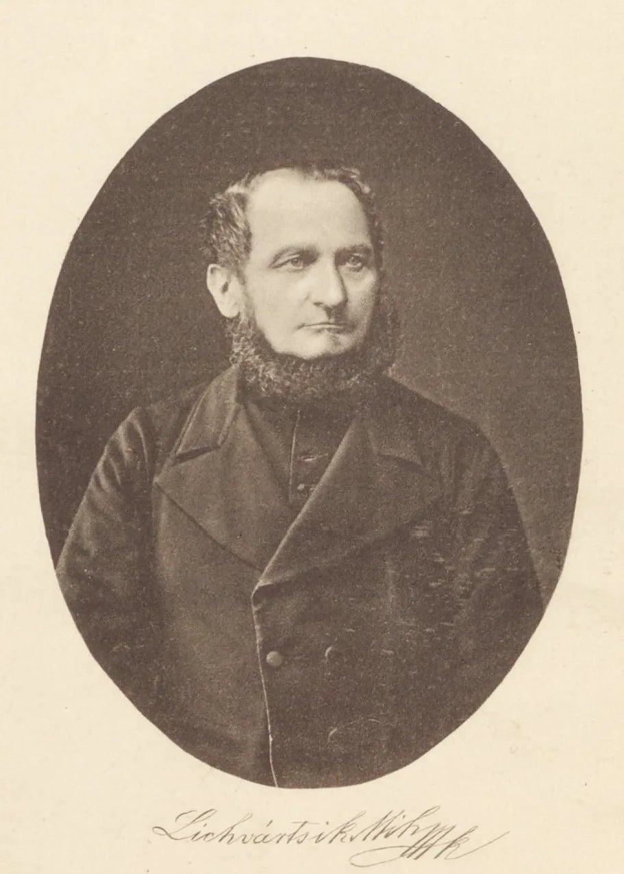 Portrait of Mihály Lichvártsik (1821–1903) – memorial page