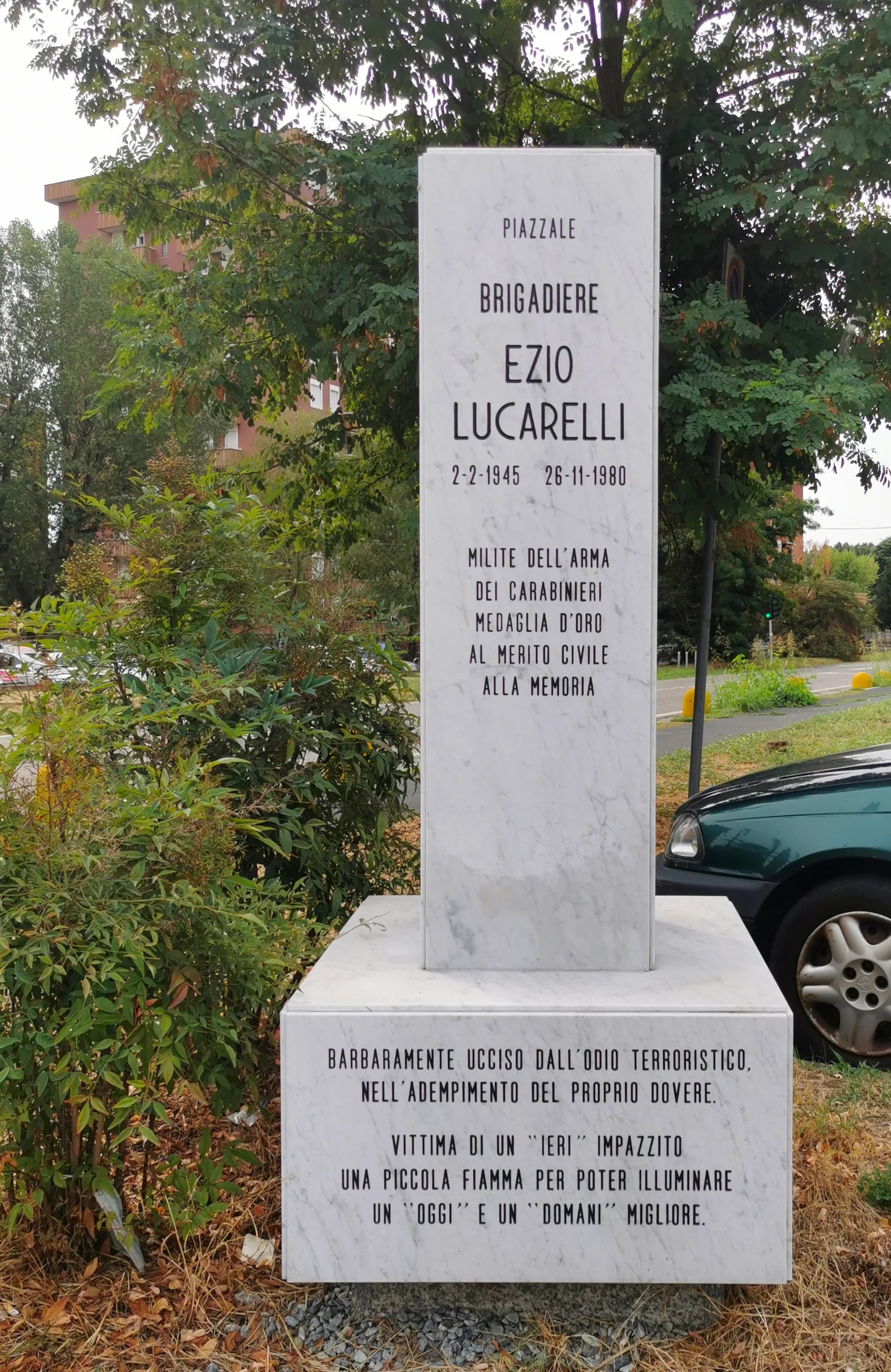 Porträt von Ezio Lucarelli (1945–1980) – Gedenkseite
