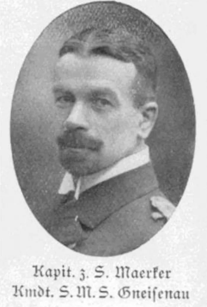 Porträt von Julius Maerker (1870–1914) – Gedenkseite