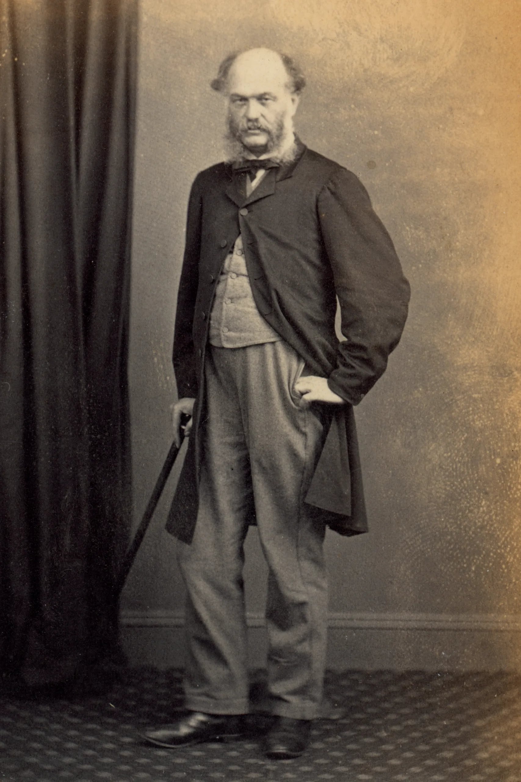Porträt von Charles Johnston (1812–1872) – Gedenkseite