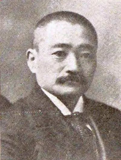 Porträt von Ibuka Hikosaburō (1866–1916) – Gedenkseite