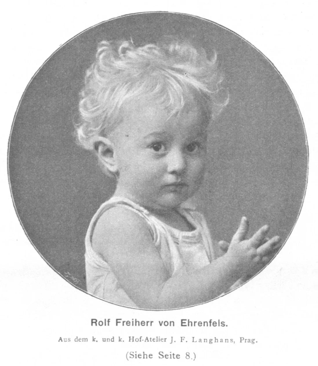 Porträt von Umar Rolf von Ehrenfels (1901–1980) – Gedenkseite
