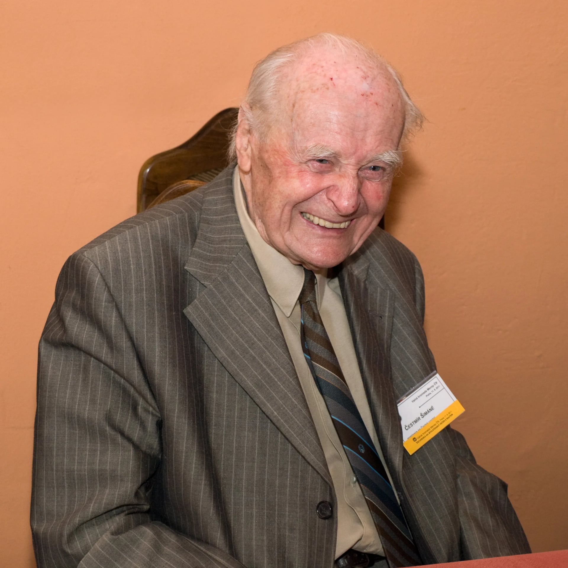 Porträt von Čestmír Šimáně (1919–2012) – Gedenkseite