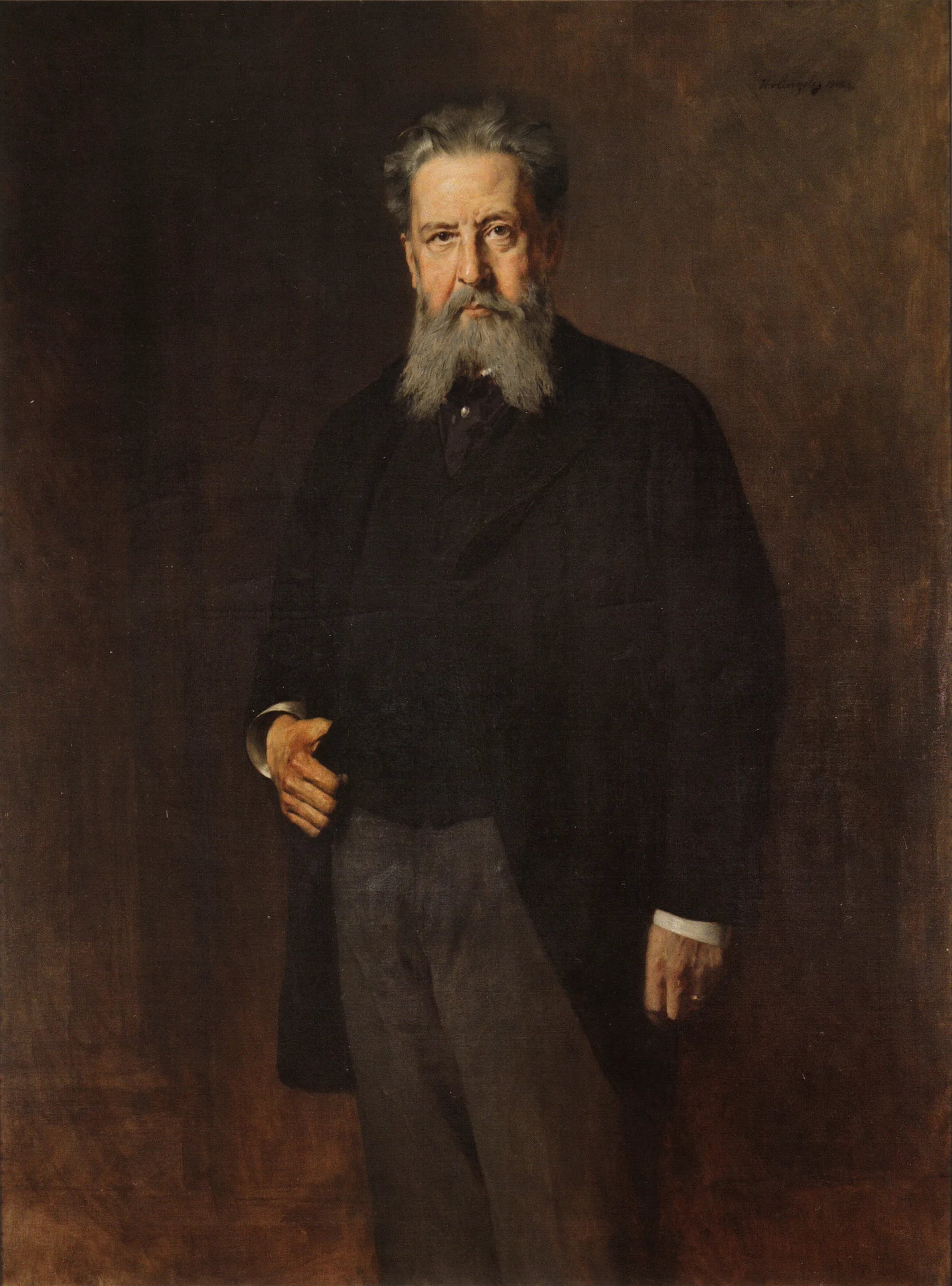Porträt von Nikolaus Dumba (1830–1900) – Gedenkseite