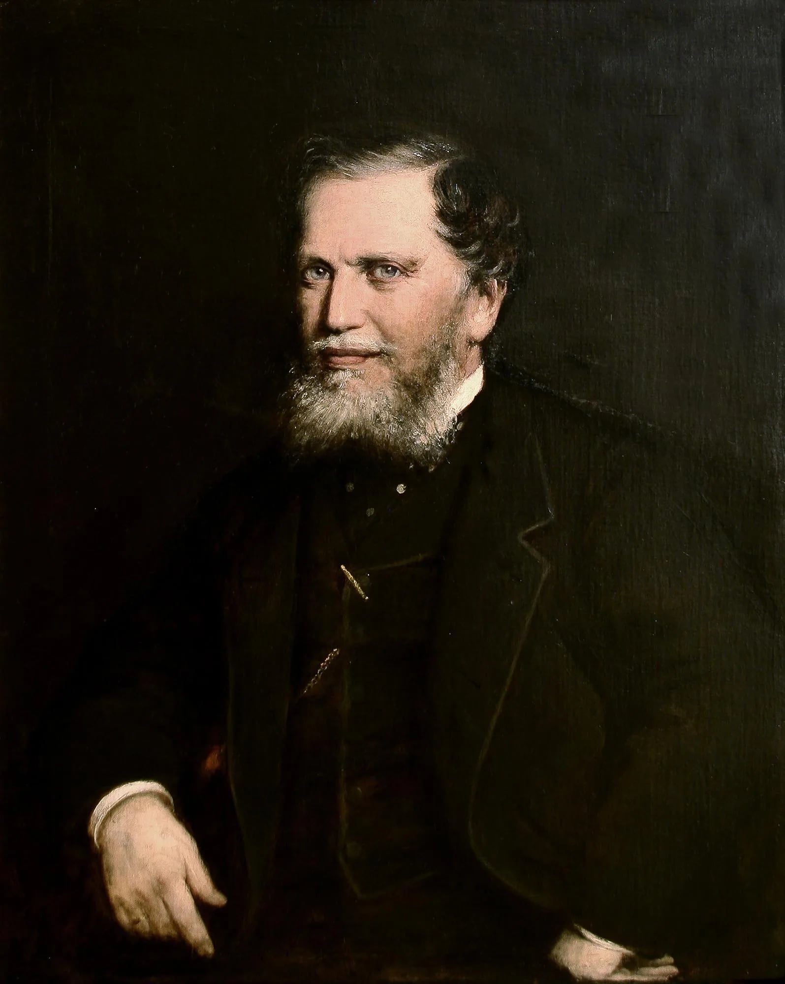 Porträt von Simon von Sina (1810–1876) – Gedenkseite