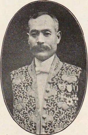 Portrait of Sayanagi Tōta (1870–1925) – memorial page