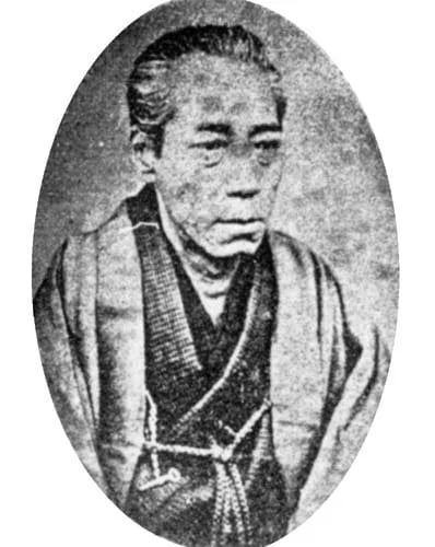 Porträt von Satō Takanaka (1827–1882) – Gedenkseite