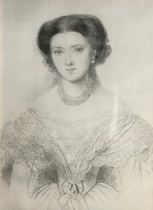 Portrait of Elise Széchényi de Sárvár-Felsövidék (1827–1910) – memorial page
