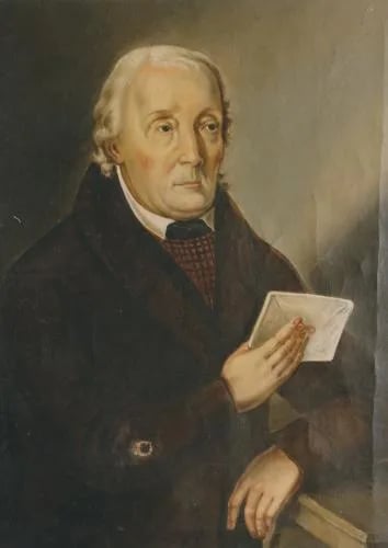 Porträt von Blaž Terpinc (1759–1836) – Gedenkseite