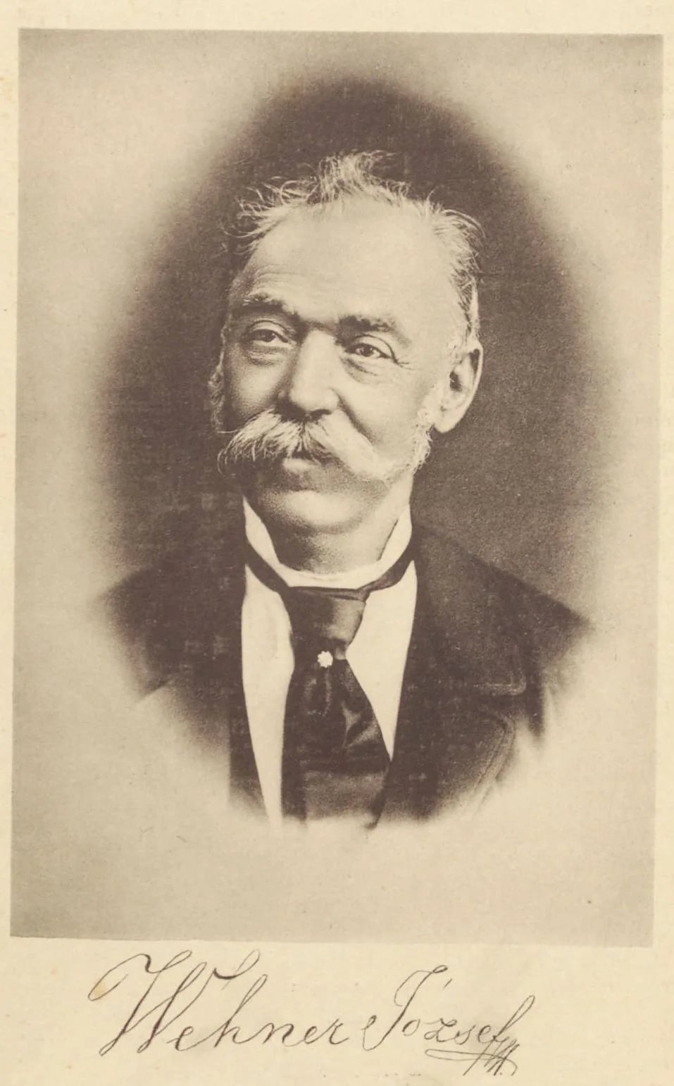 Portrait of József Wehner (1804–1885) – memorial page
