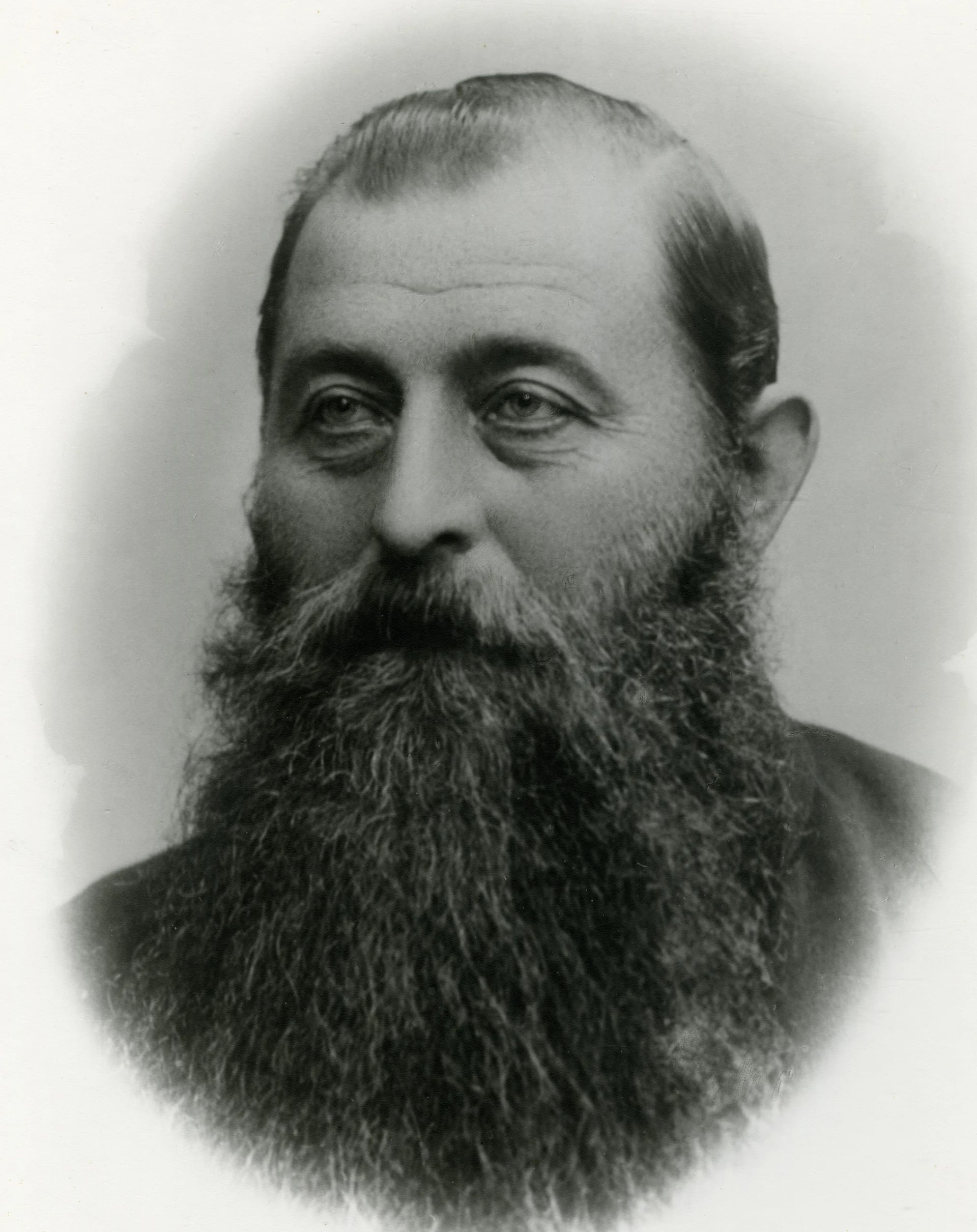Porträt von Johan G. Haugen (1849–1916) – Gedenkseite