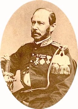 Porträt von George Francois de Ravallet (1823–1904) – Gedenkseite