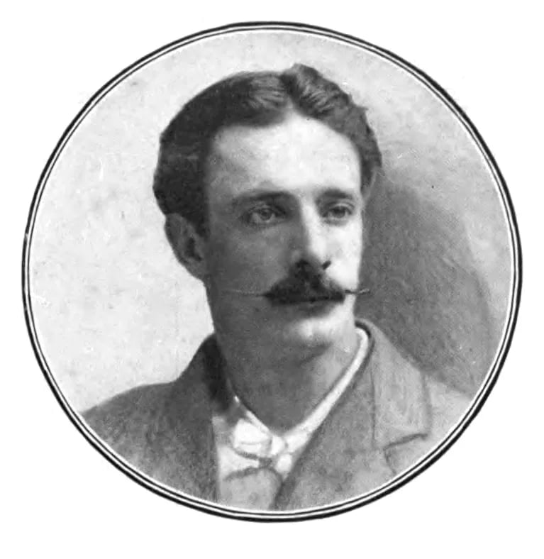 Porträt von Frank Melville (1854–1908) – Gedenkseite