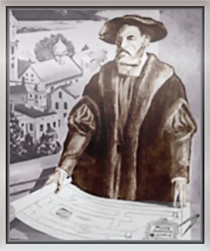 Porträt von Pilgram Marbeck (1495–1556) – Gedenkseite