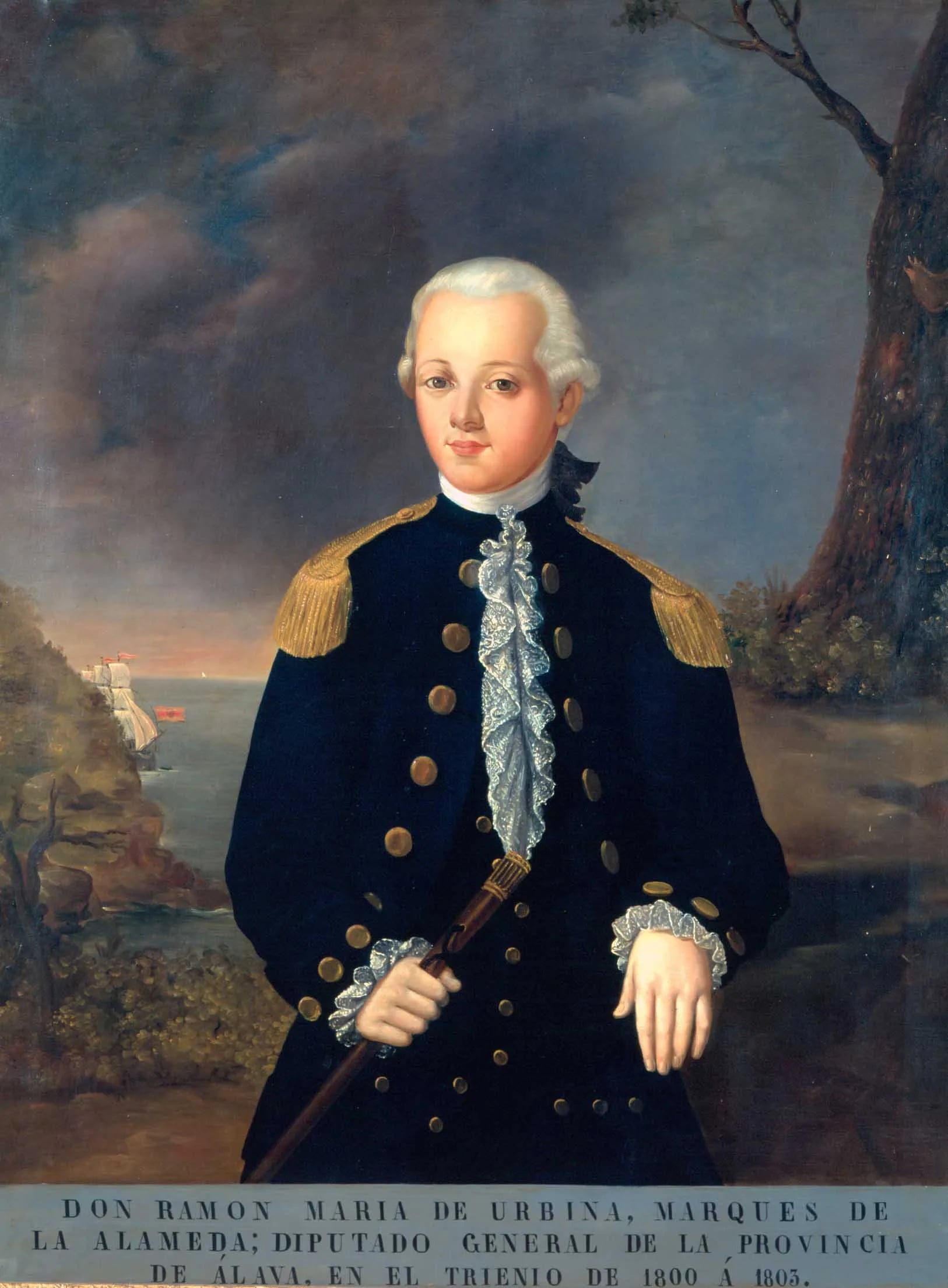 Portrait of Ramón María de Urbina (1751–1824) – memorial page