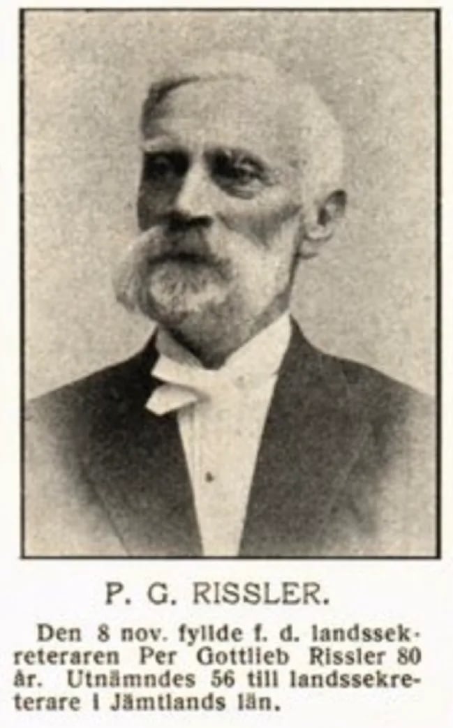 Porträt von Gottlieb Rissler (1824–1907) – Gedenkseite