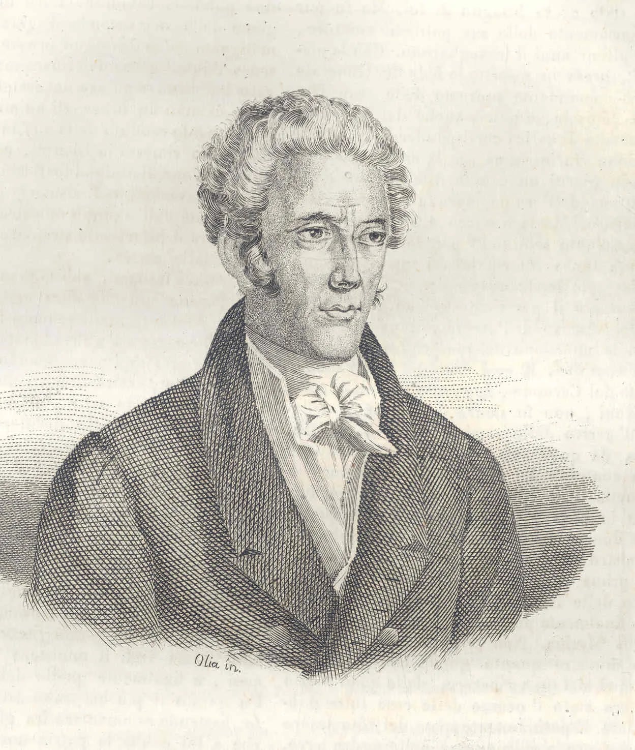 Porträt von Giuseppe Zurlo (1757–1828) – Gedenkseite