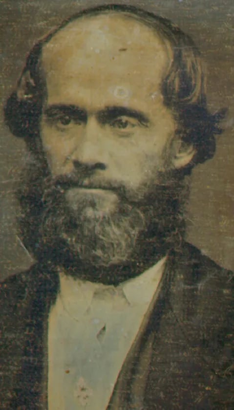 Portrait of James Strang (1813–1856) – memorial page