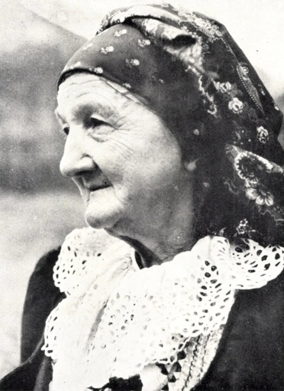 Porträt von Marie Turková (1867–1943) – Gedenkseite