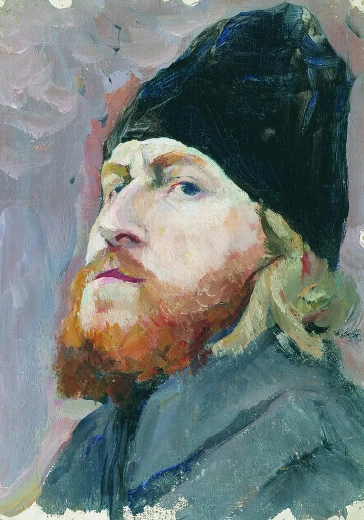 Porträt von Mikhail Holmogorov (1870–1951) – Gedenkseite