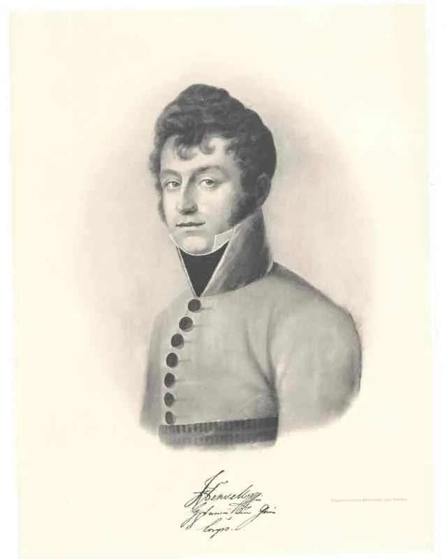 Portrait of Friedrich Hensel (1781–1809) – memorial page