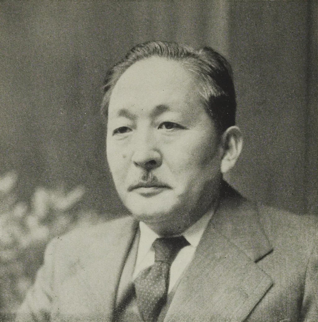 Porträt von Tokuma Utsunomiya (1906–2000) – Gedenkseite