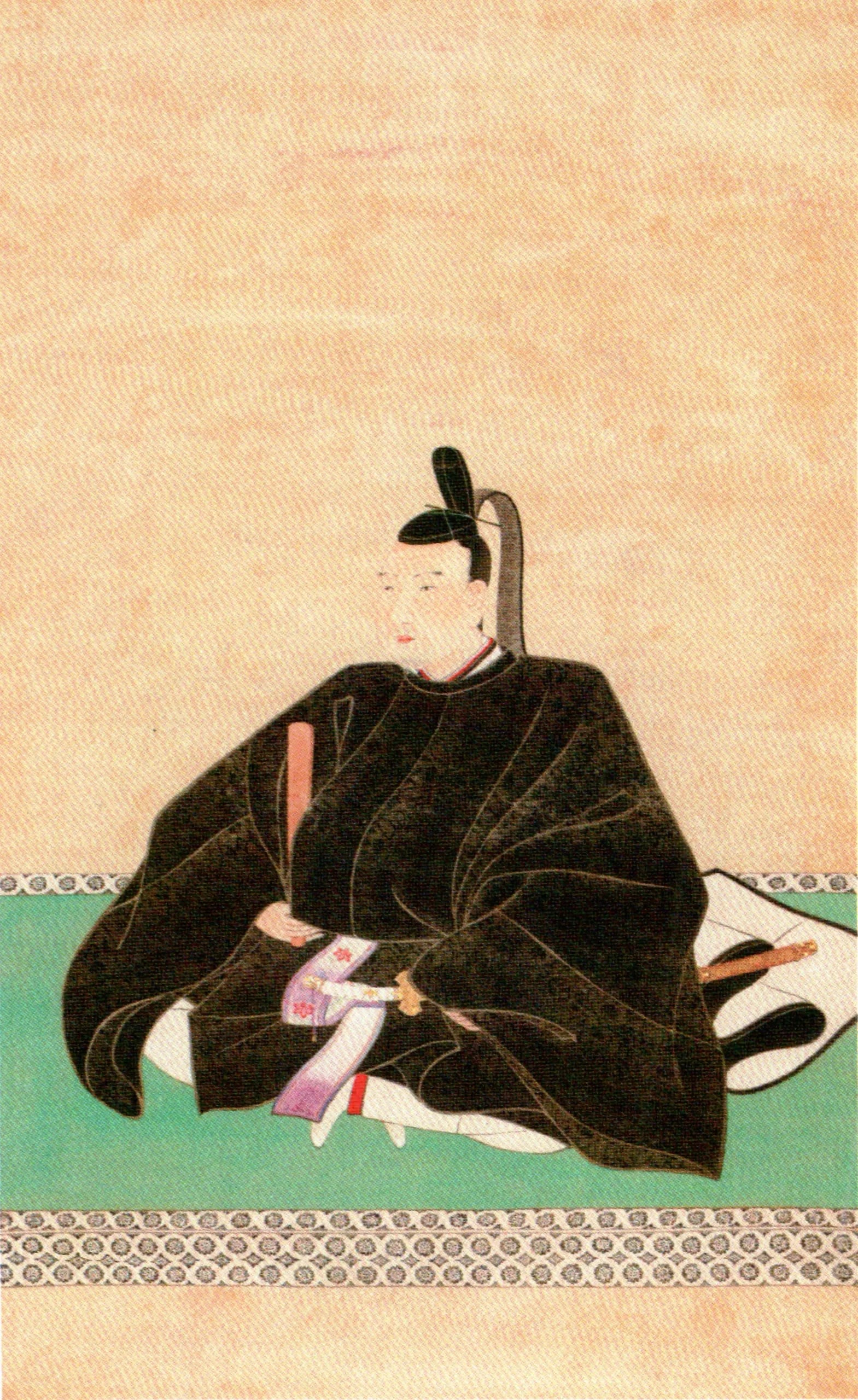 Porträt von Sō Yoshikatsu (1773–1813) – Gedenkseite