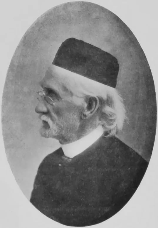 Porträt von George Whitefield Andrews (1833–1931) – Gedenkseite