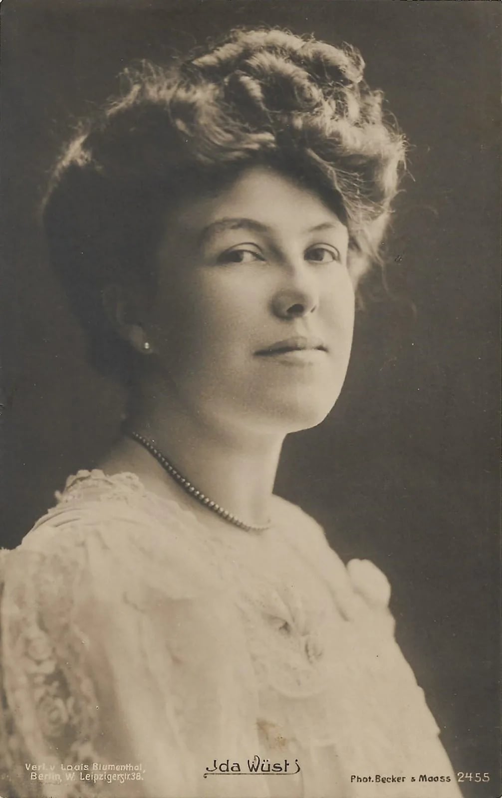 Porträt von Ida Wüst (1884–1958) – Gedenkseite