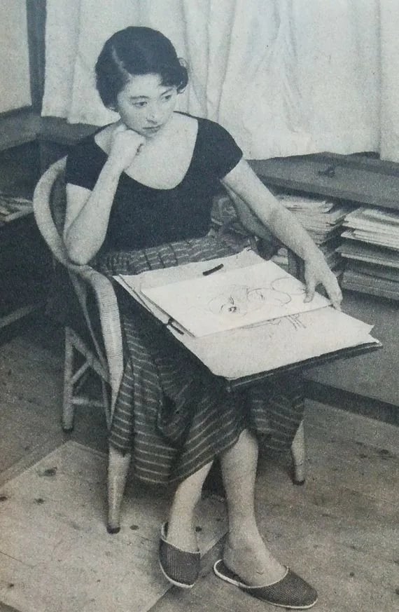 Portrait of Eriko Kishida (1929–2011) – memorial page