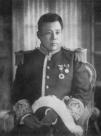 Portrait of Kintō Saga (1863–1941) – memorial page
