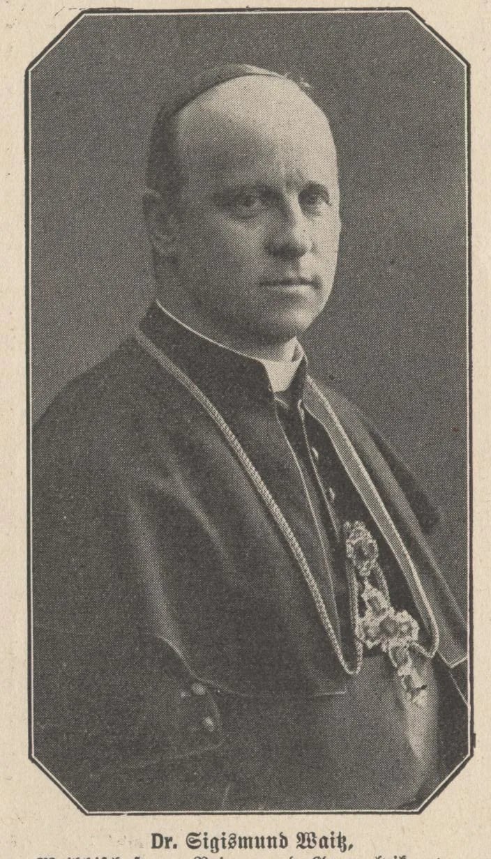Porträt von Sigismund Waitz (1864–1941) – Gedenkseite