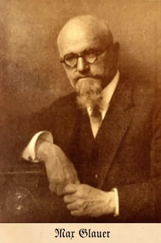 Porträt von Max Glauer (1867–1935) – Gedenkseite