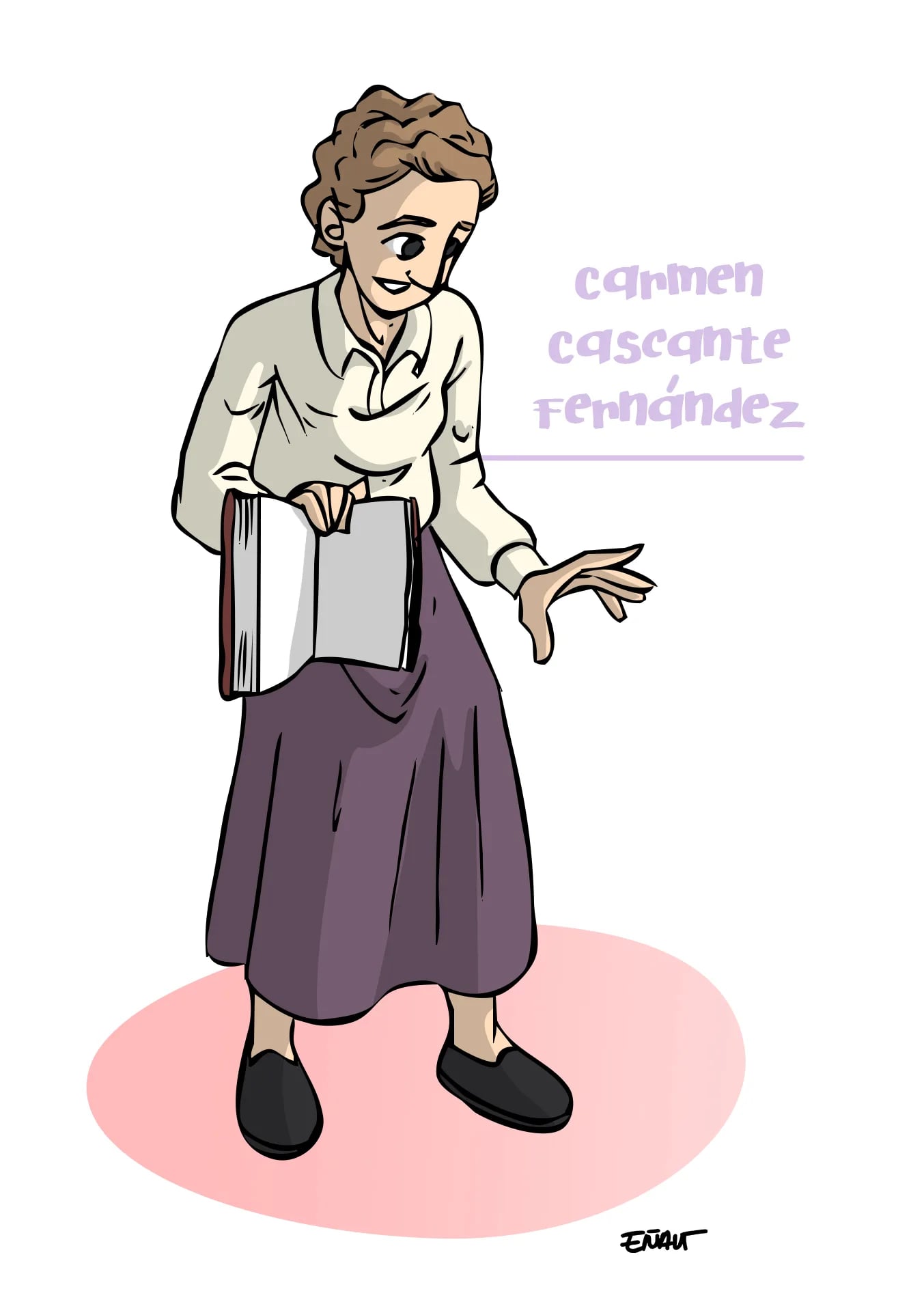 Portrait of Carmen Cascante (1885–1982) – memorial page