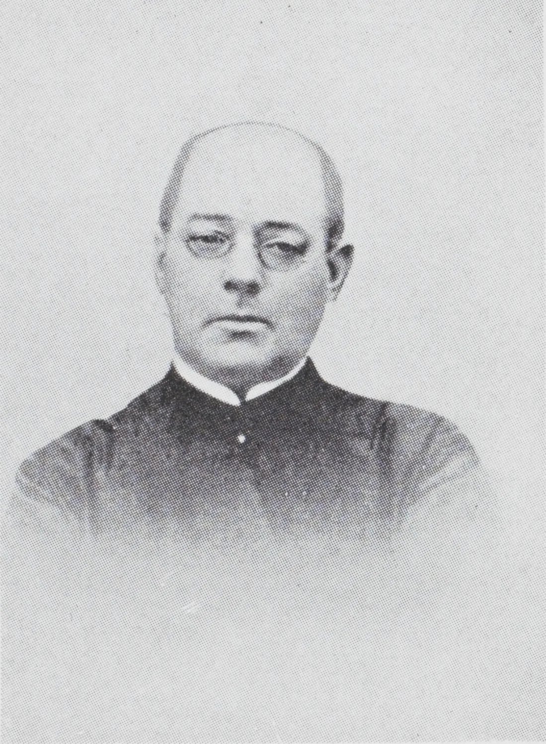 Porträt von Edward Victor Boursaud (1840–1902) – Gedenkseite