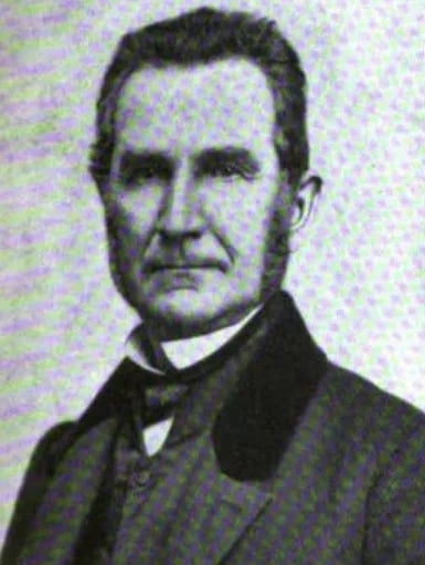 Porträt von Cyrus Aldrich (1808–1871) – Gedenkseite